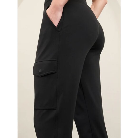 Athleta XL Venice Cargo Jogger Black X-Large - Picture 5 of 7